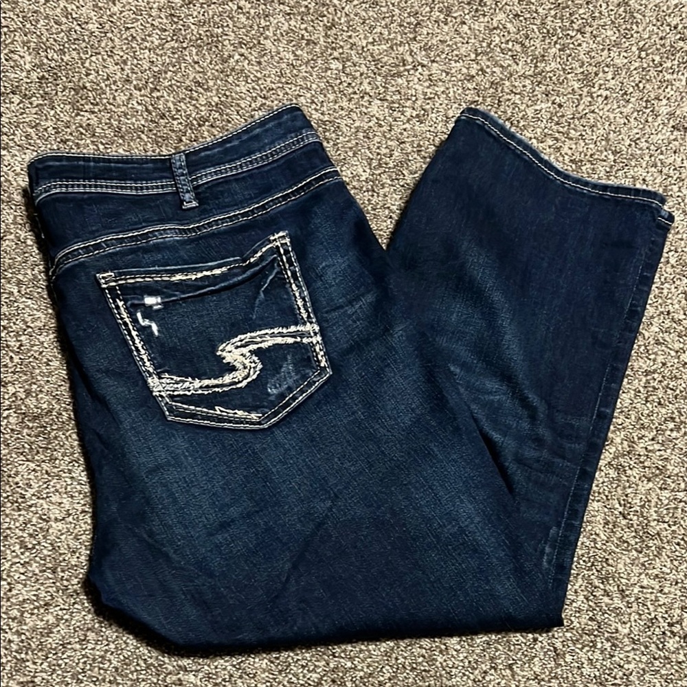 Silver Suki Capris
